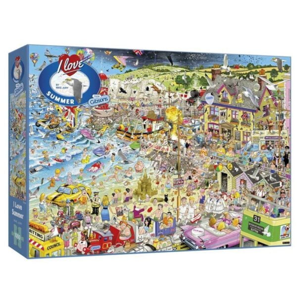 I Love Summer 1000 Piece Puzzle - Gibsons