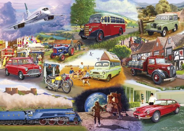 Iconic Engines 1000 Piece Puzzle - Gibsons
