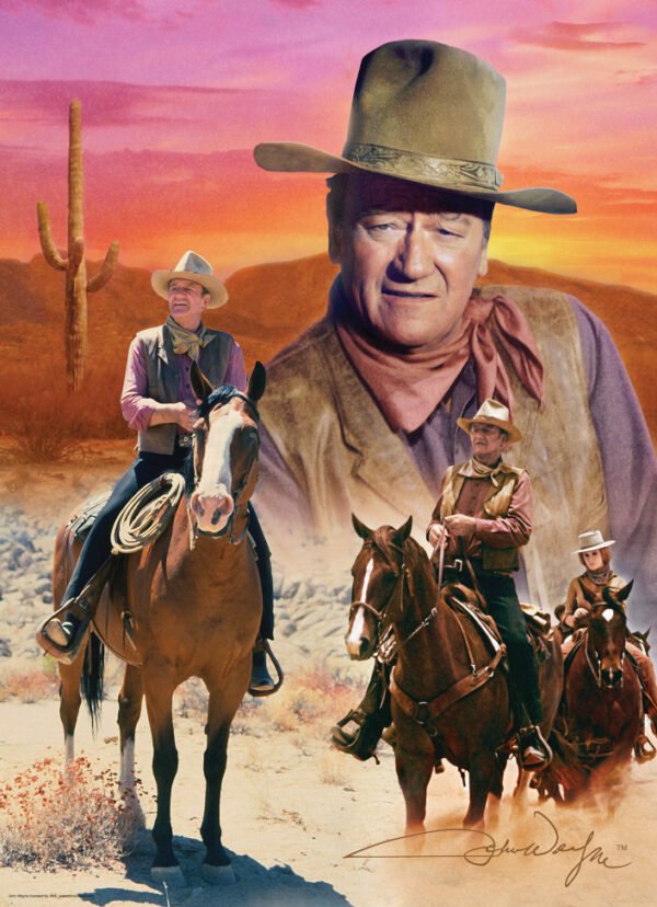 John Wayne - the Cowboy Way 1000 Piece Puzzle - Masterpieces