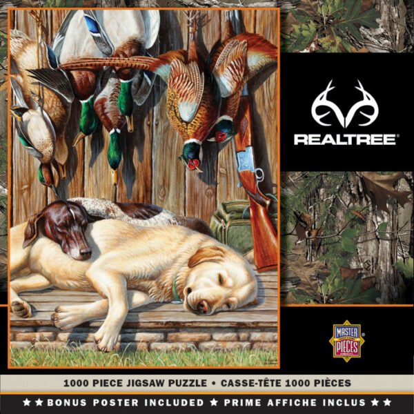 Realtree - All Tuckered Out 1000 Piece Puzzle - Masterpieces