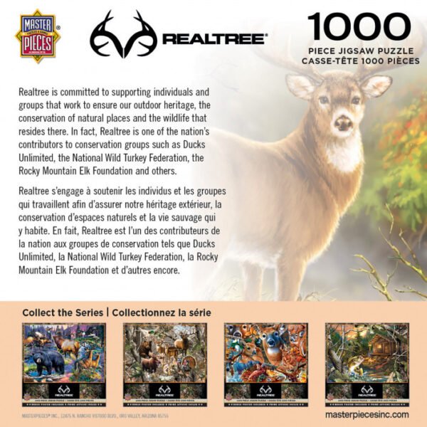 Realtree - Back Country Buck 1000 Piece Puzzle - Masterpieces