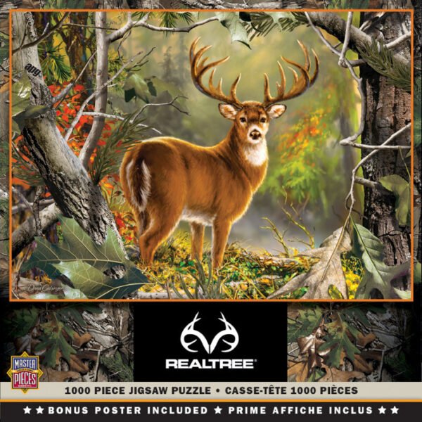 Realtree - Back Country Buck 1000 Piece Puzzle - Masterpieces