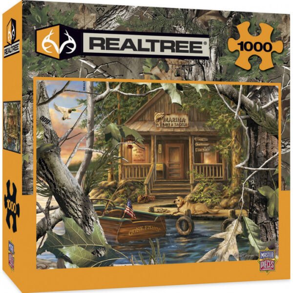 Realtree - Gone Fishing 1000 Piece Puzzle - Masterpieces