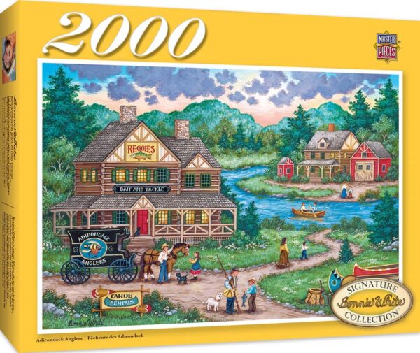 Signature Collection - Adirondack Anglers 2000 Piece Puzzle - Masterpieces