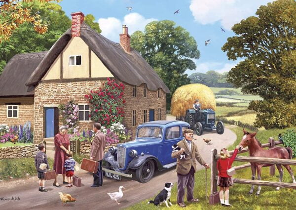 The Evacuees 4 x 500 Piece Puzzles - Gibsons