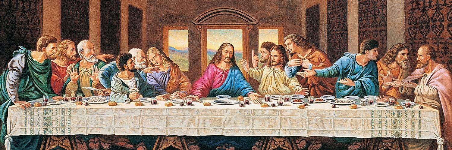 The Last Supper 1000 Piece Panoramic Jigsaw Puzzle Masterpieces