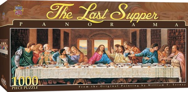 The Last Supper 1000 Piece Panoramic Puzzle - Masterpieces