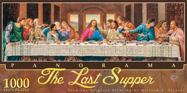 The Last Supper 1000 Piece Panoramic Puzzle - Masterpieces
