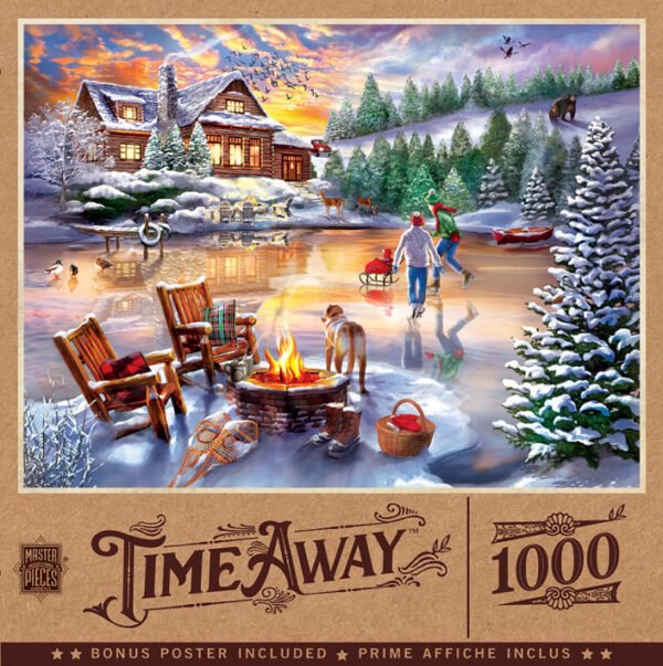 Time Away - An Evening Skate 1000 Piece Puzzle - Masterpieces