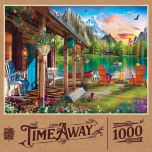 Time Away - Evening on the Lake 1000 Piece Puzzle - Masterpieces