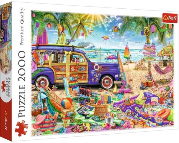 Tropical Holidays 2000 Piece Puzzle - Trefl