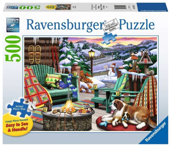 Apres All Day 500 Large Piece Format Puzzle - Ravensburger
