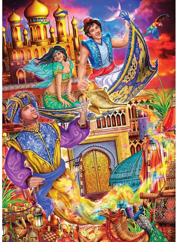 Classic Fairy Tales - Aladdin 1000 Piece Puzzle - Masterpieces