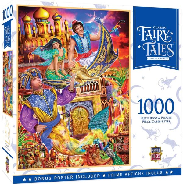 Classic Fairy Tales - Aladdin 1000 Piece Puzzle - Masterpieces