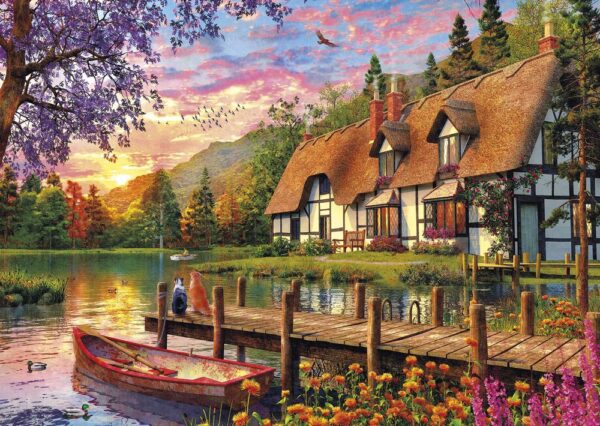 Waiting for Supper 500 Piece Jigsaw Puzzle - Gibsons