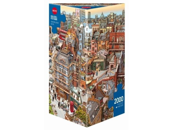 Gobel & Knorr - Sherlock & Co 2000 Piece Jigsaw Puzzle - Heye