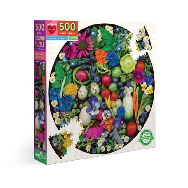 Organic Harvest 500 Piece Puzzle - eeBoo