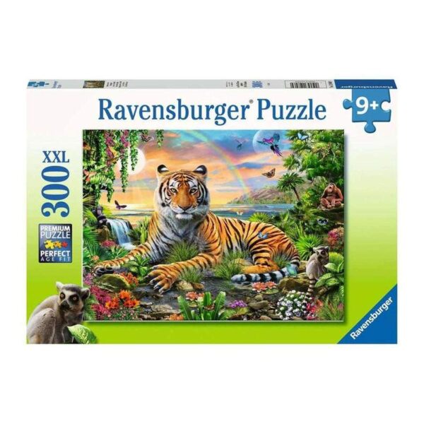 Tigers at Sunset 300 XL Piece Jigsaw Puzzle - Ravensburger