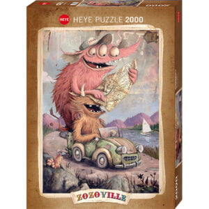 Zozoville - Road Trippin 2000 Piece Jigsaw Puzzle - Heye