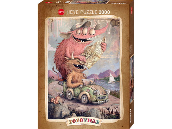 Zozoville - Road Trippin 2000 Piece Jigsaw Puzzle - Heye