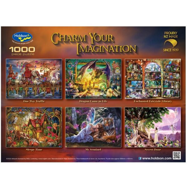 Charm Your Imagination - My Sentinel 1000 Piece Puzzle - Holdson