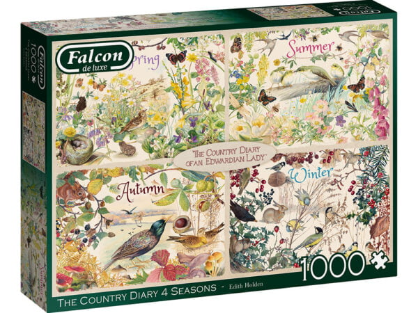 Country Diary 4 Seasons 1000 Piece Puzzle Falcon