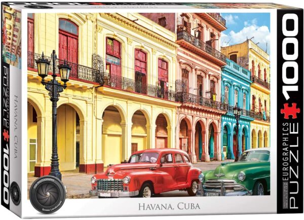 Havana Cuba 1000 Piece Jigsaw Puzzle - Eurographics