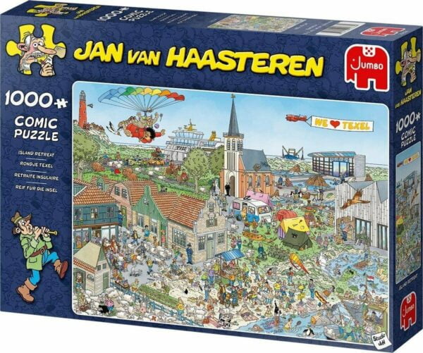 Jan Van Haasteren Island Retreat 1000 Piece Jigsaw Puzzle - Jumbo