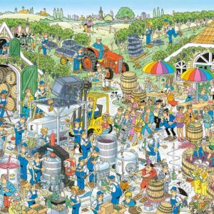 Jan Van Haasteren - The Winery 1000 Piece Jigsaw Puzzle - Jumbo