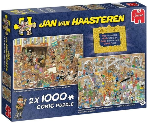 Jan Van Haasteren Trip to the Museum 2 x 1000 Piece Puzzle - Jumbo