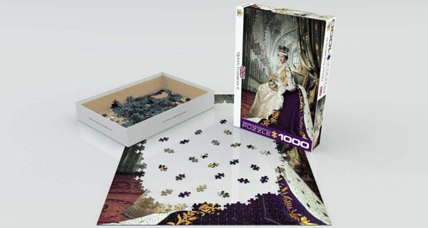 Queen Elizabeth II 1000 Piece Puzzle - Eurographics