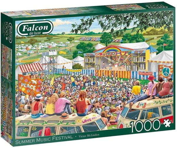 Summer Music Festival 1000 Piece Puzzle Falcon