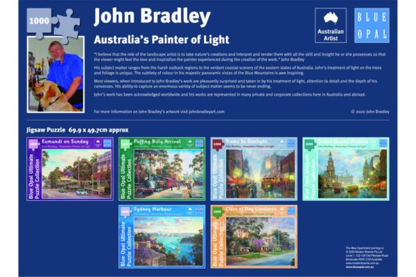 Sydney Harbour 1000 Piece Puzzle - Blue Opal