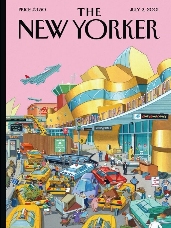 The New Yorker - JFK International Rocketport 1000 Piece Puzzle