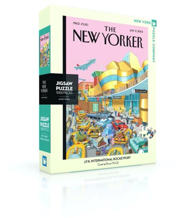 The New Yorker - JFK International Rocketport 1000 Piece Puzzle