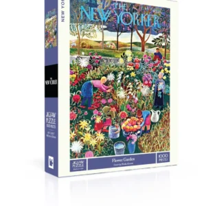 New York Puzzle Company - Flower Garden 1000 Piece Puzzle