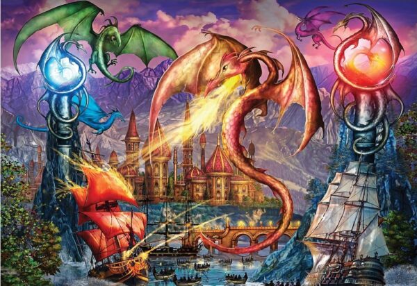Gallery 7 - Dragon Attack 300 XL Piece Puzzle - Holdson
