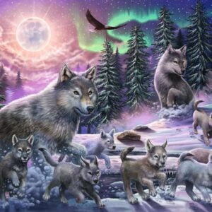 Northern Wolves 150 Piece Jigsaw Puzzle - Ravensburger