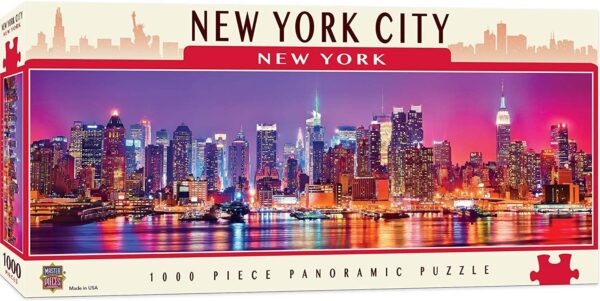 Panoramic New York City 1000 Piece Puzzle - Masterpieces