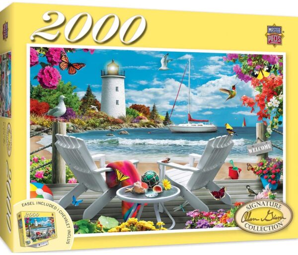 Signature Collection - Coastal Escape 2000 Piece Jigsaw Puzzle - Masterpieces