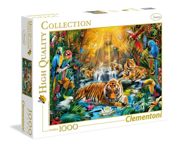 Clementoni Mystic Tigers 1000 Piece Puzzle - Clementoni