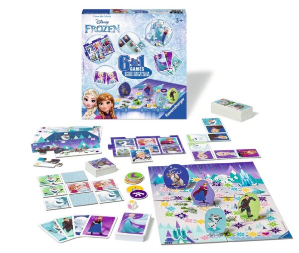 Disney Frozen 6-in-1 Games - Ravensburger