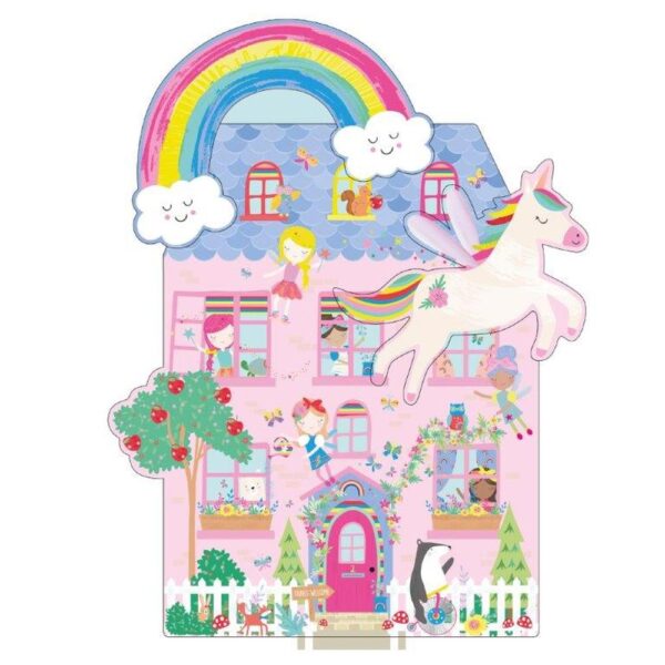 Fairy House Shaped 100 Piece Puzzle - Floss & Rock