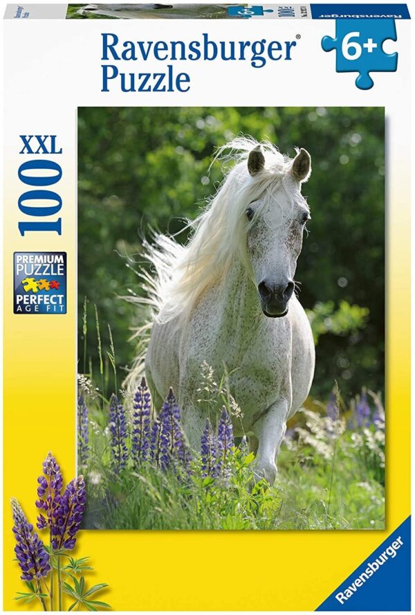 Horse in Flowers 100 Piece Puzzle - Ravensburger
