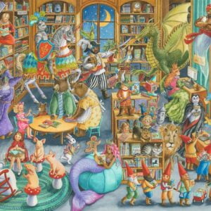 Midnight at the Library 1000 Piece Puzzle - Ravensburger