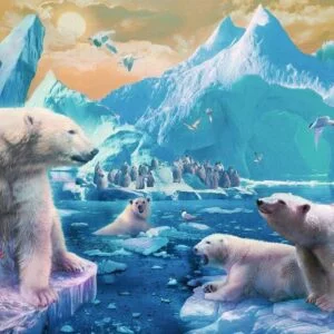 Polar Bear Kingdom 300 Piece Puzzle - Ravensburger