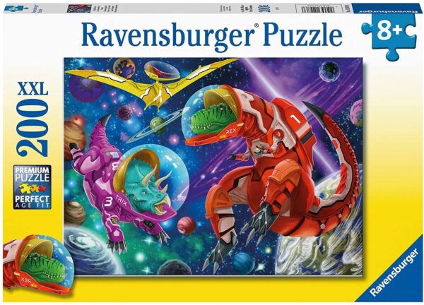 Space Dinosaurs 200 Piece Puzzle - Ravensburger
