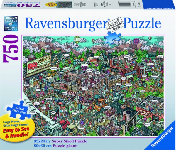 Acts of Kindness 750 Larger Piece Puzzle - Ravensburger