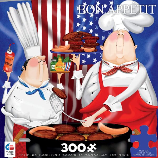 Bon Appetit July 4th 300 Larger Piece Puzzle - Ceaco
