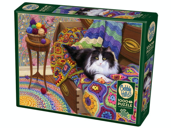 Comfy Cat 1000 Piece Puzzle - Cobble Hill